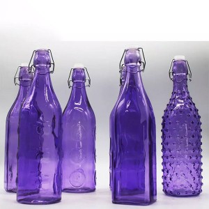 Colored Glass Bottles