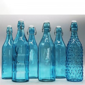 Colored Glass Bottles